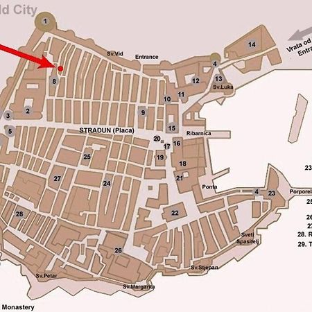 1-Bdrm With Terrace In The Old Town Apartment Dubrovnik Luaran gambar