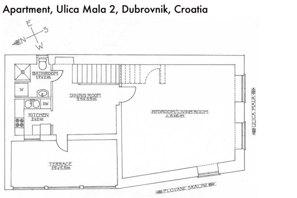 1-Bdrm With Terrace In The Old Town Apartment Dubrovnik Luaran gambar